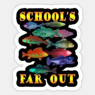 School's Out Sticker